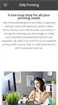 Mobile Screenshot of dwjprint.com